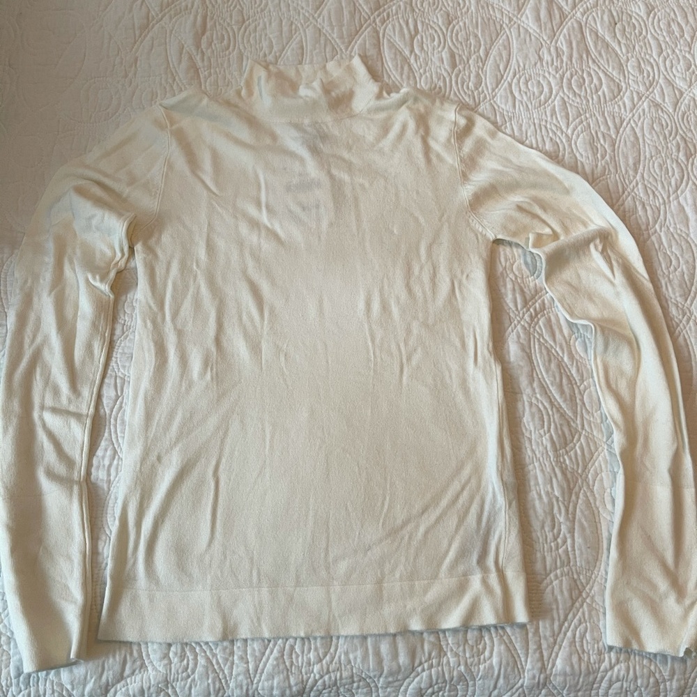 Mock turtle neck